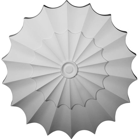 DWELLINGDESIGNS 64.25 x 4 in. Shakuras Ceiling Medallion for Canopies Up to 5.75 in. DW284252